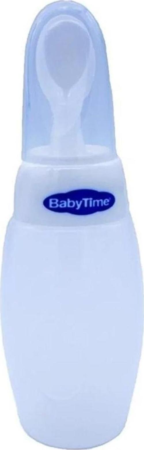 086 Pp (plastik) Kaşıklı Biberon 225 Ml Beyaz