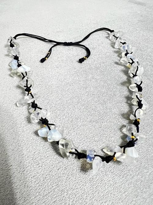 Sertifikalı Opal Doğal Taş Tasarım Kolye