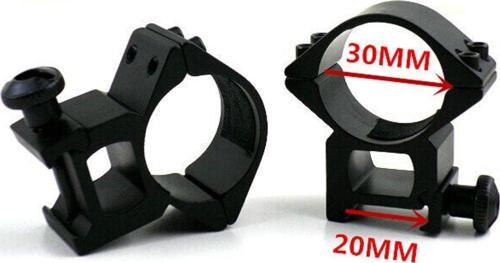 Büro Ev Ofis Hobi Av Keyfi için 30Mm Namlu Dürbün Bağlama Aparat