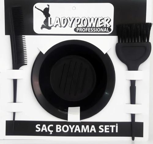 Büro Personeli Bakımı için Boneli Saç Boyama Seti