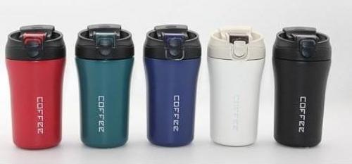 Büro Ev Ofis Yazlık Kamp için 450ML Paslanmaz Çelik Çift Katman İçecek Termosu