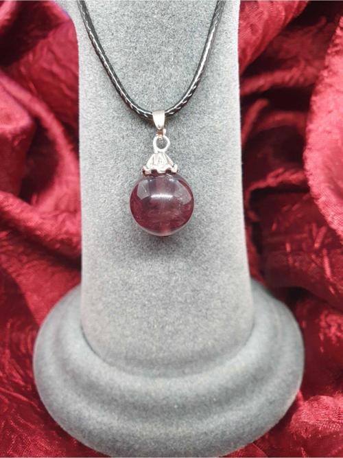 Sertifikalı Ametist Taşı Kolye