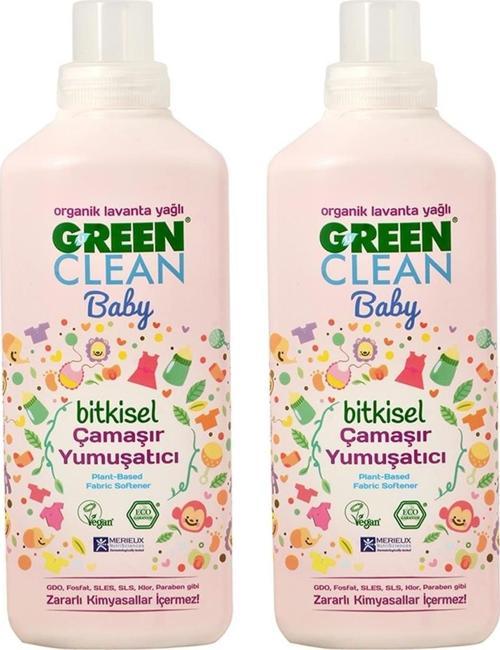 Baby Bitkisel Çamaşır Yumuşatıcısı 1 lt - 2 Adet