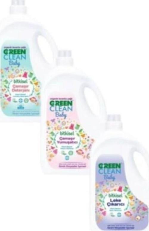 Bitkisel Çamaşır Deterjanı + Yumuşatıcı + Leke Çıkarıcı 2750Ml