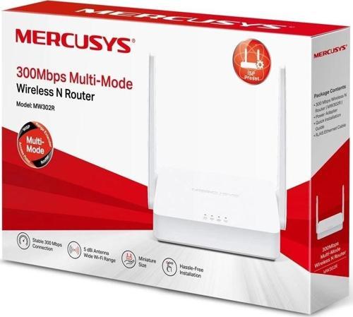 ONTECH - Tp-lınk Mercusys Mw302r 300mbps Wıfı N Router