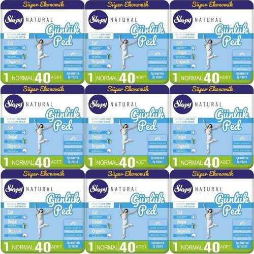 Natural Günlük Ped Normal 360 Adet