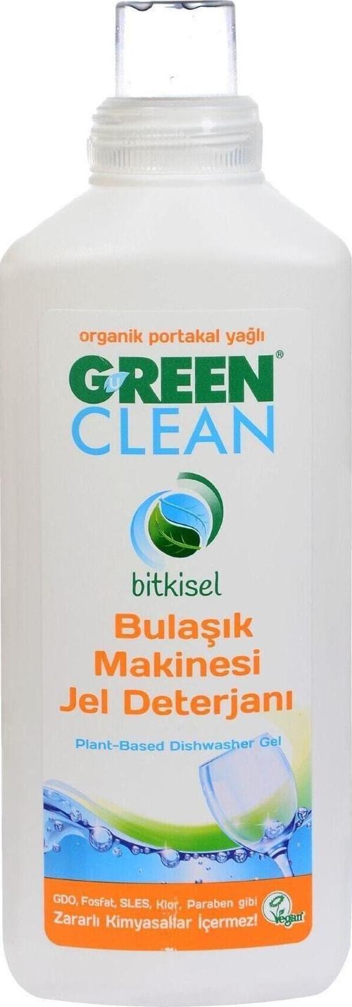 Organik Portakal Yağlı Bitkisel Jel Bulaşık Makinesi Deterjanı 1L