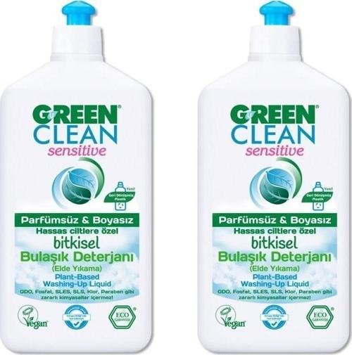 Sensitive Bitkisel Bulaşık Deterjanı 500 ml x2 Adet