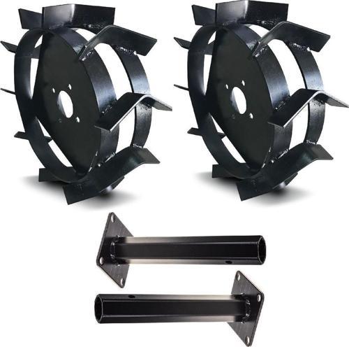 Çapa Makinaları Demir Teker Ve Aks Takımı 400x8-32 mm