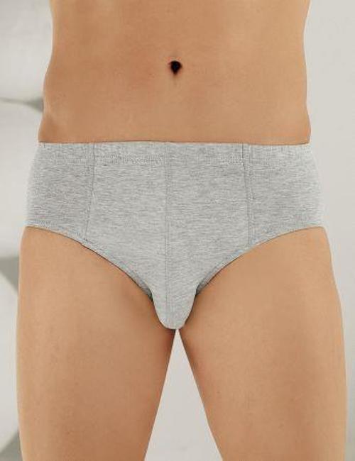 6 lı Paket Şahinler Erkek Penye Slip Külot Pamuklu E009