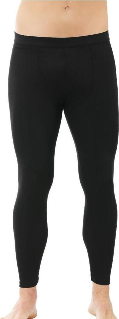 Erkek Termal Tayt Kışlık Termal İçlik Tayt Siyah Renk