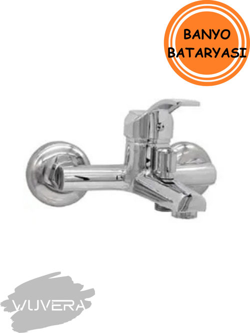 Galaxy Serisi TSE Belgeli Banyo Bataryası – 40 mm Kartuş, %100 Pirinç Gövde & Krom Kaplama