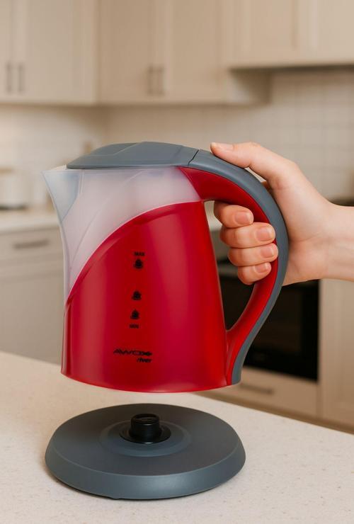 River Su Isıtıcı Kettle Gizli Rezistans 1.7 Lt Kırmızı