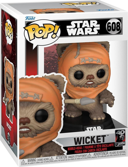 Pop Figür - Star Wars: Return Of The Jedi 40Th Anniversary, Wicket
