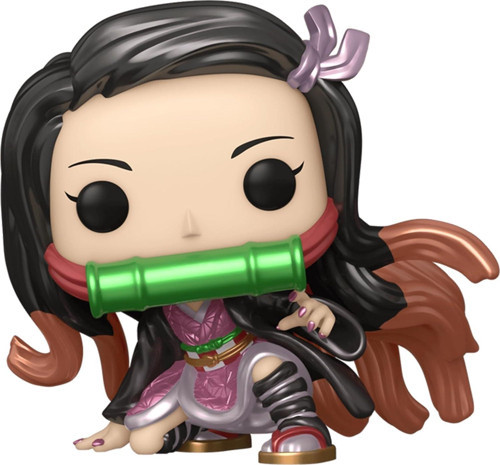 Pop Demon Slayer Nezuko Kamado Metallic Special Edition Özel Çok Renkli