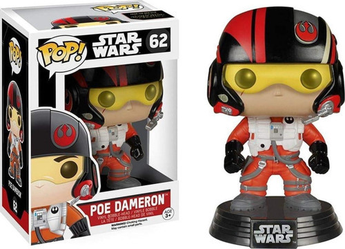 Pop Star Wars Poe Dameron Vinil Şekil, Çoklu Renk (6222), Çok Renkli"