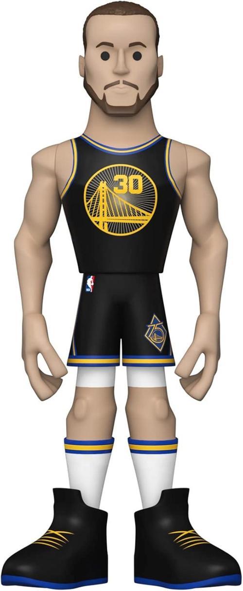 Gold Premium Figür- Nba 5'' Nba: Warriors - Stephen Curry (City) With Chase