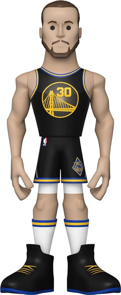 Gold Premium Figür- Nba 5'' Nba: Warriors - Stephen Curry (City) With Chase