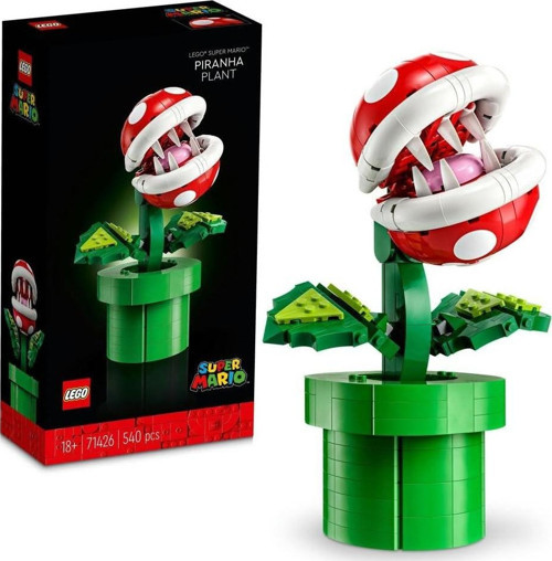 Super Mario Piranha Plant 71426- Yetişkinler İçin Koleksiyonluk Yapım Seti (540 Parça)