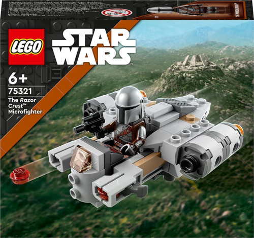 Star Wars Razor Crest™ Mikro Savaşçı 75321-6 Yaş Ve Üzeri Çocuklar İçin Oyuncak Yapım Seti (9