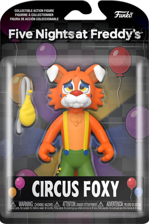 Aksiyon Figürü: Five Nights At Freddy'S (Fnaf) Sb - Sirk Foxy - Koleksiyon Parçası - Hediye Fi