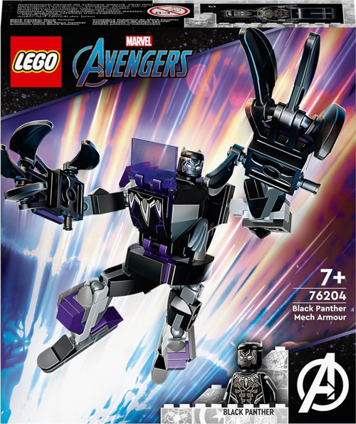 Marvel Black Panther Robot Zırhı 76204 – Süper Kahraman Seven Çocuklar İçin Koleksiyonluk Robo