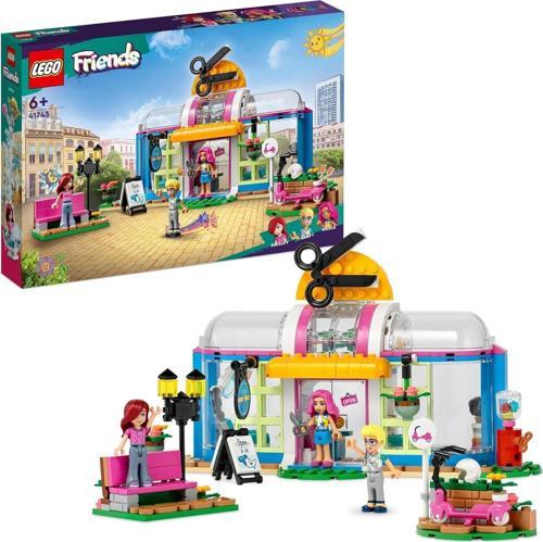 ® Friends Kuaför Salonu 41743-6 Yaş Ve Üzeri Çocuklar Için 3 Mini Bebek Ve Aksesuarlar İçeren Ya