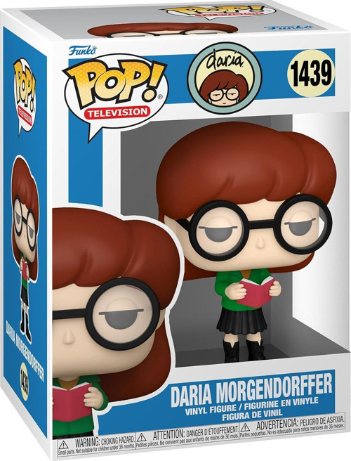 Pop! Tv: Daria Morgendorffer – 1 Chance On 6 D'Avoir Une Variante Rare Chase – Vinil Figür Kol