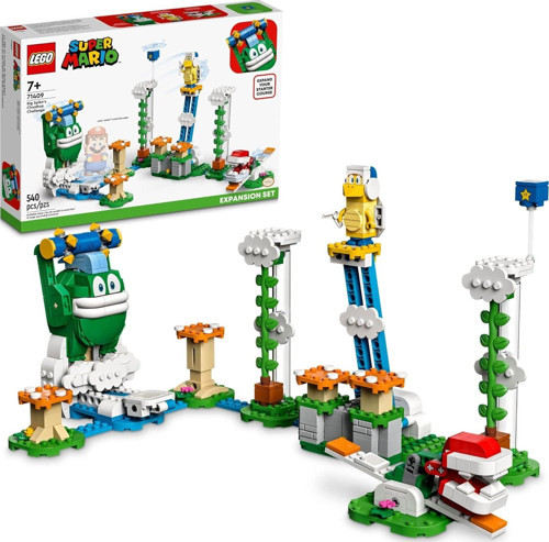 Super Mario Big Spike’In Bulut Engeli Ek Macera Seti 71409-7 Yaş Ve Üzeri Çocuklar İçin Oyunc