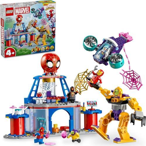 ® Marvel 4+ Spidey Takımı Ağ Örücü Karargahı 10794-4 Yaş Ve Üzeri Çocuklar Için 5 Minifigür İçer