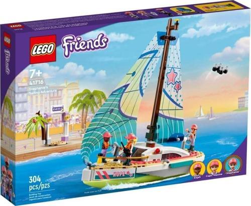 ® Friends Stephanie’Nin Yelkenli Macerası 41716-7 Yaş Ve Üzeri Çocuklar Için Oyuncak Yapım Seti