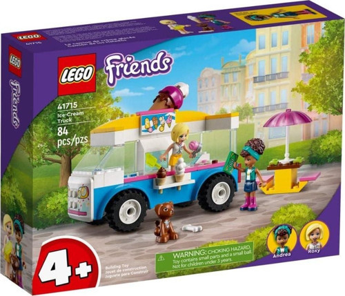 Friends Dondurma Kamyonu 41715-4 Yaş Ve Üzeri Çocuklar İçin Kamyon Modeli İçeren Oyuncak Yapım