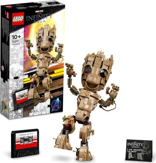 ® Marvel Ben Groot 76217-10 Yaş Ve Üzeri Çocuklar Için Koleksiyonluk Bebek Groot Yapım Ve Sergil
