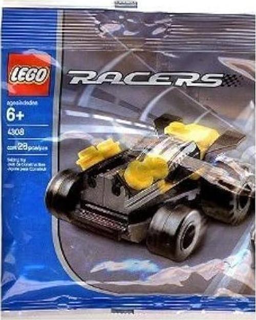 Racers Mini Set 4308 Yellow Racer