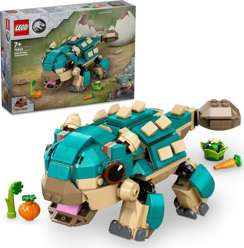 Jurassic World Yavru Bumpy: Ankylosaurus 76962-7 Yaş Ve Üzeri Kretase Kampı Hayranları Için Yar