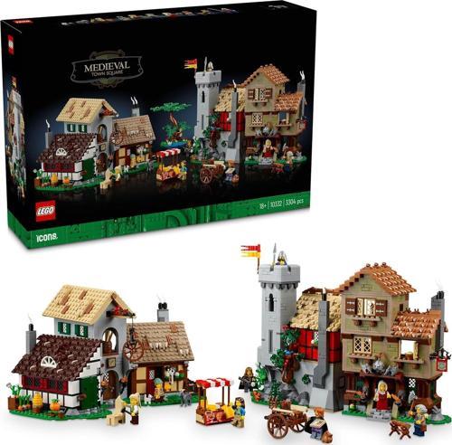 Icons 10332 Medieval Town Square