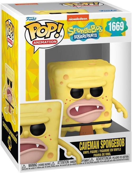 Pop! Animasyon: Spongebob Squarepants 25 Yıldönümü - Mağara Adamı Spongebob