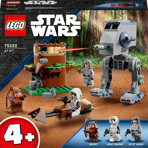 Star Wars At-St™ 75332-4 Yaş Ve Üzeri Çocuklar İçin Oyuncak Yapım Seti (87 Parça)