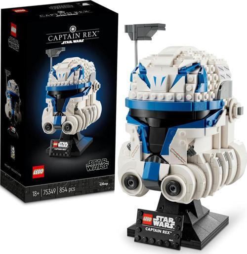 Star Wars Yüzbaşı Rex Kaskı 75349 - Yetişkinler İçin Koleksiyonluk Sergileme Modeli Yapım Seti