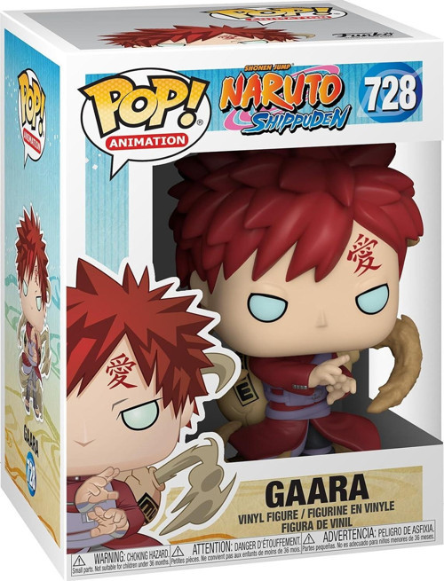 46627 Pop Animasyonu: Naruto Gaara Koleksiyon, Renkli Oyuncak Figür