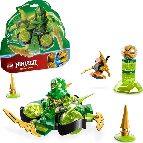 Ninjago Lloyd'Un Ejderha Gücü Spinjitzu Dönüşü 71779, Lloyd Minifigür İçeren Yaratıcı Oyuncak Y