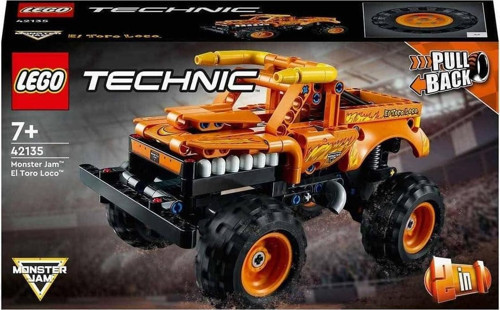 Technic Monster Jam™ El Toro Loco™ 42135 – Araçları Seven Çocuklar İçin 2’Si 1 Arada Yaratıcı