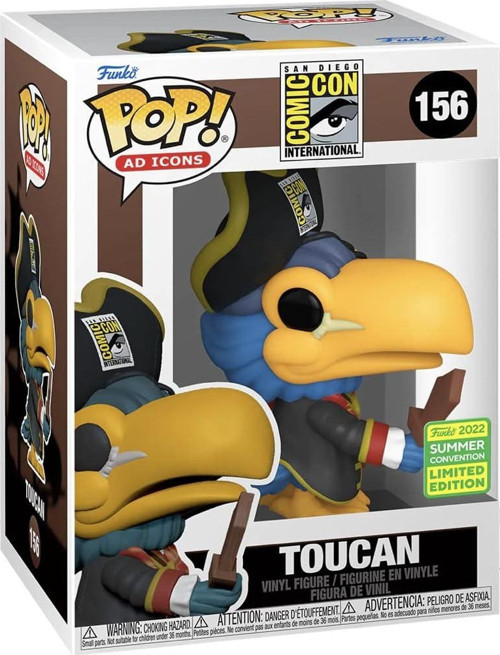 Pop! Sdcc Korsan Toucan Summer Convention 2022