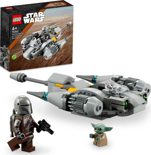 Star Wars ™Mandalorian’In N-1 Starfighter’I Mikro Savaşçı 75363-6 Yaş Ve Üzeri Çocuklar İçin Ya