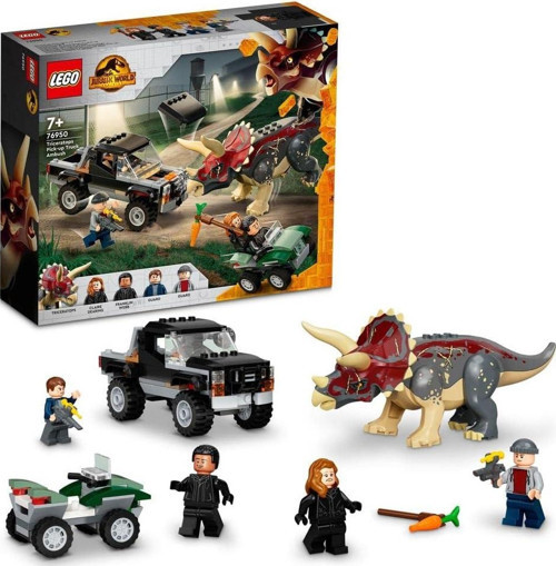 Jurassic World 76950 Triceratops Pickup Truck Ambush