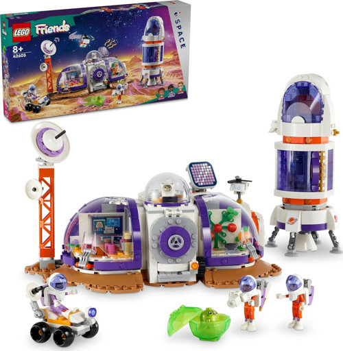 Friends Mars Uzay Üssü Ve Roketi 42605-8 Yaş Ve Üzeri Çocuklar İçin 4 Karakter İçeren Yaratıcı