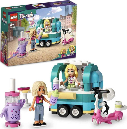 Friends Seyyar İnci Çayı Dükkanı 41733-6 Yaş Ve Üzeri Çocuklar İçin 2 Mini Bebek İçeren Oyunca