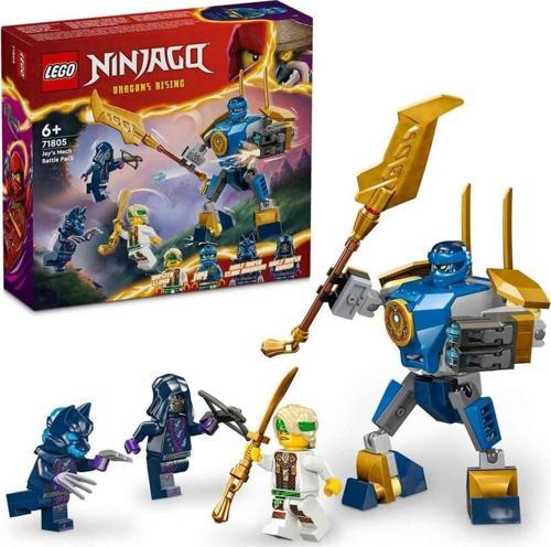 Ninjago Jay’In Robotu Savaş Paketi 71805-6 Yaş Ve Üzeri Çocuklar Için Jay Minifigürü İçeren Yar