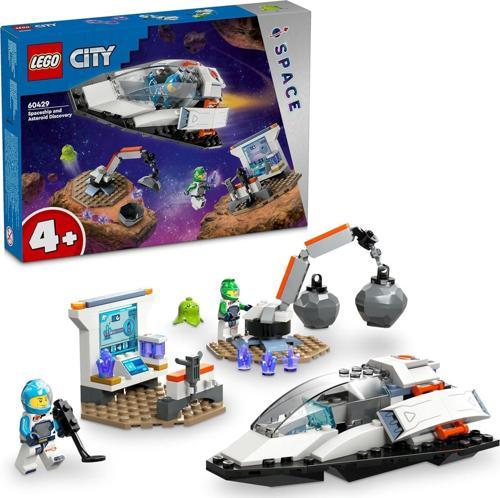 City Uzay Gemisi Ve Asteroit Keşfi 60429-4 Yaş Ve Üzeri Çocuklar Için Uzay Laboratuvarı İçeren