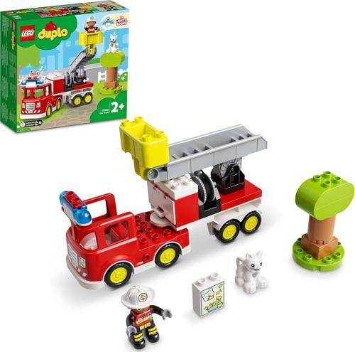 ® Duplo® Kurtarma İtfaiye Kamyonu 10969-2 Yaş Ve Üzeri Çocuklar Için Işıklı Ve Sirenli İtfaiye K